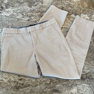 Banana Republic “Hampton” Patterned Pants - Size 4